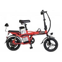 Электровелосипед  Jetson V2 350W (48V/12Ah) Красный