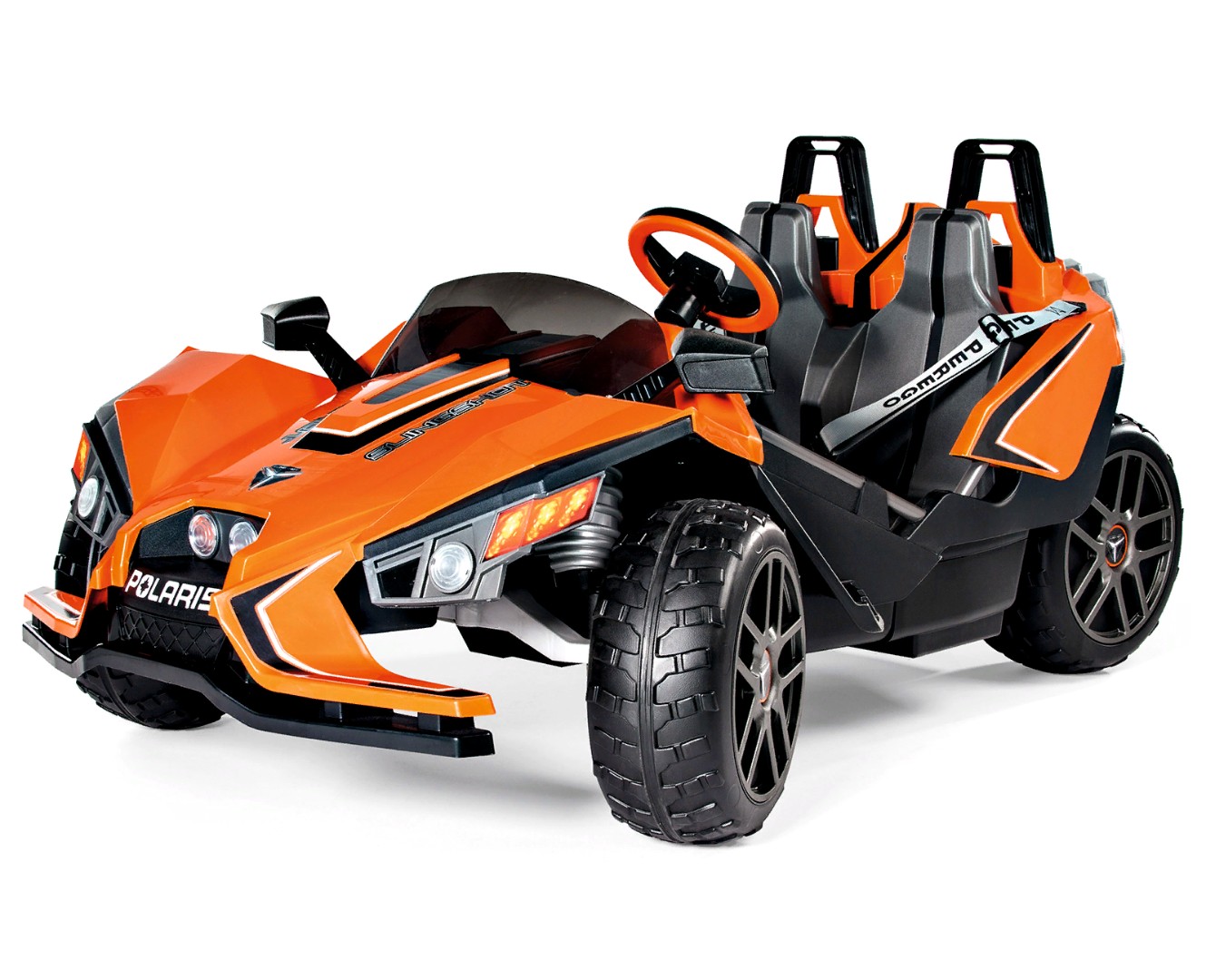 Электромобиль Peg Perego Polaris Slingshot Оранжевый - купить в