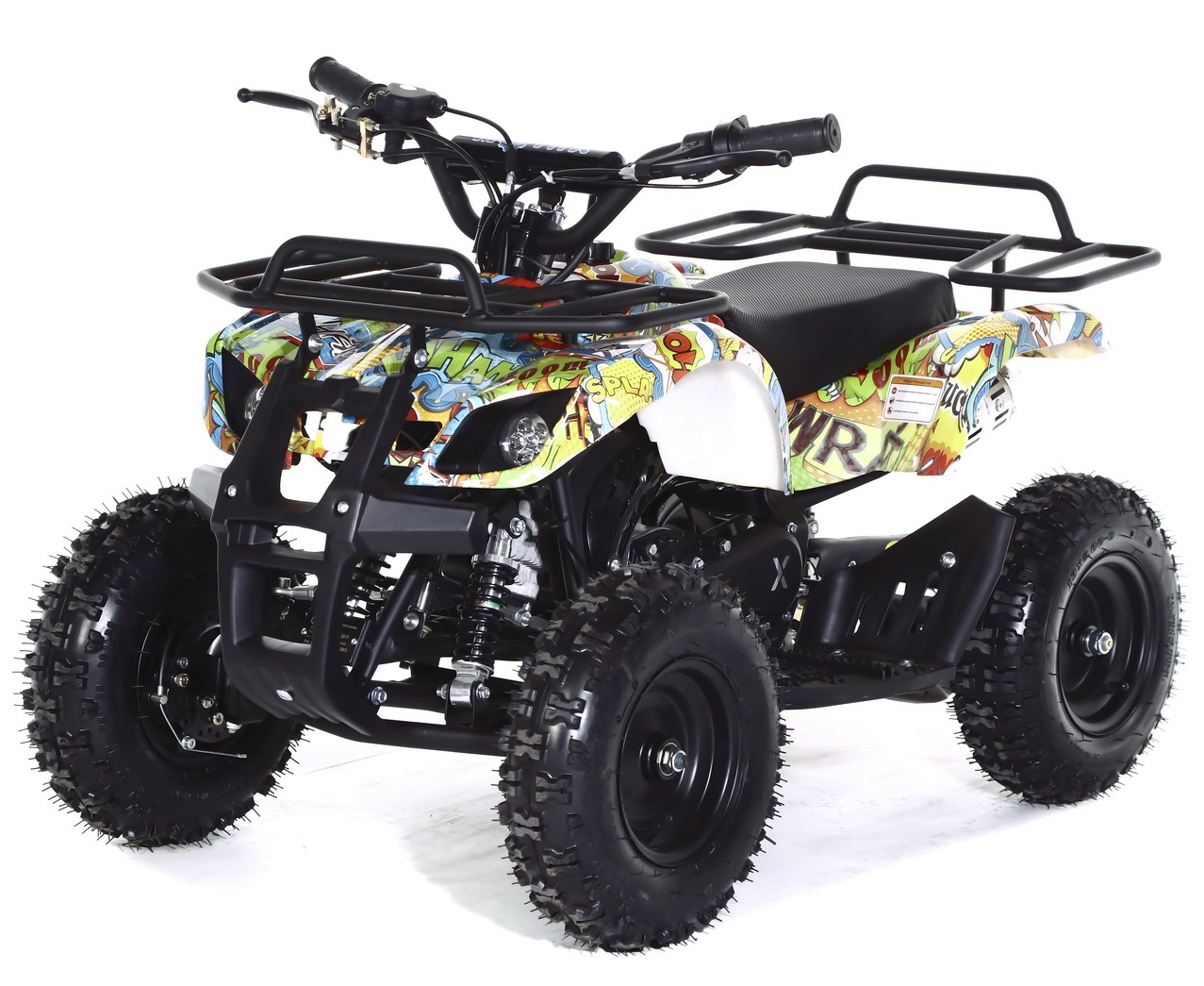 Квадроцикл Motax ATV Mini Grizlik X-16 (мех.) Бомбер - купить по цене 45990  руб. в интернет-магазине Электрострит-Маунтин-Вью